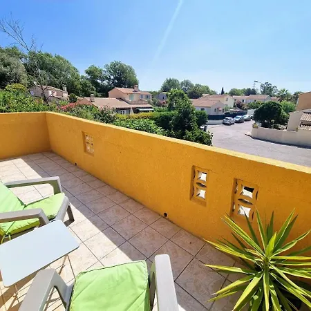 Appartement 2-room Terrace Balcony